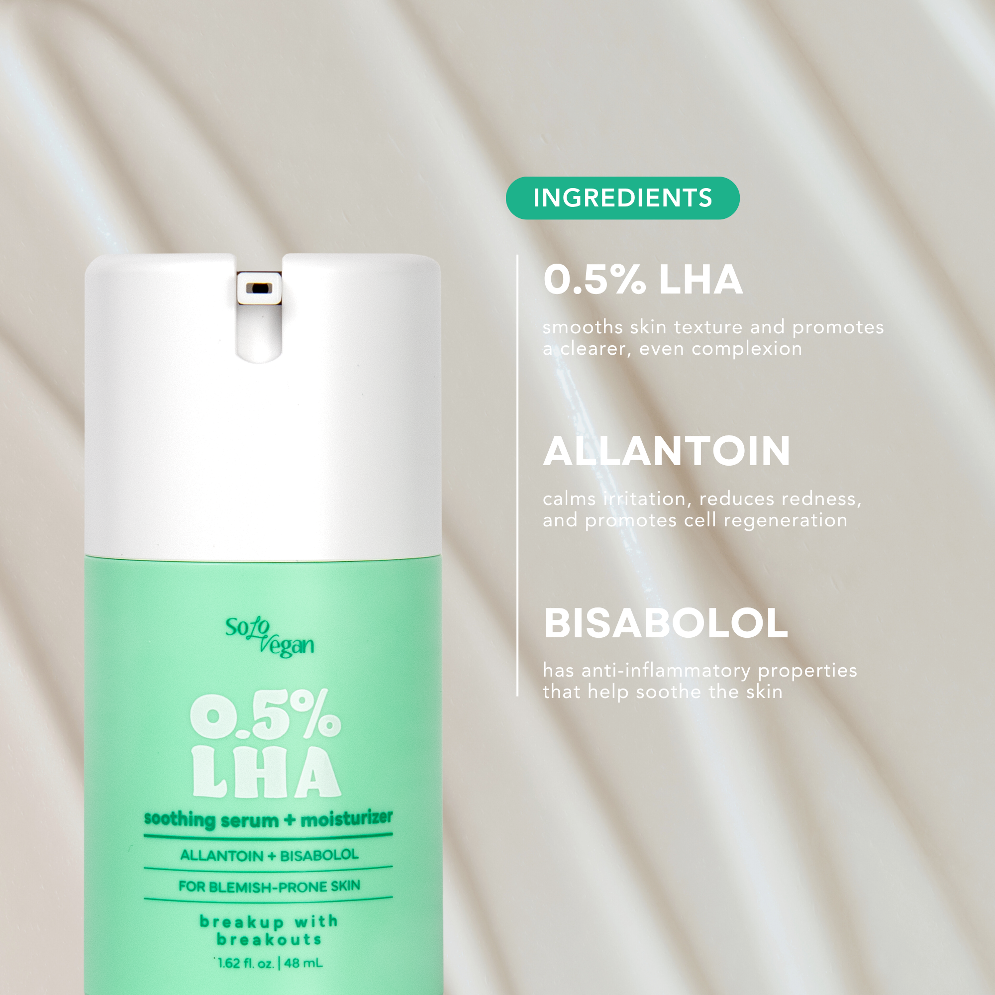 0.5% LHA Soothing Serum + Moisturizer