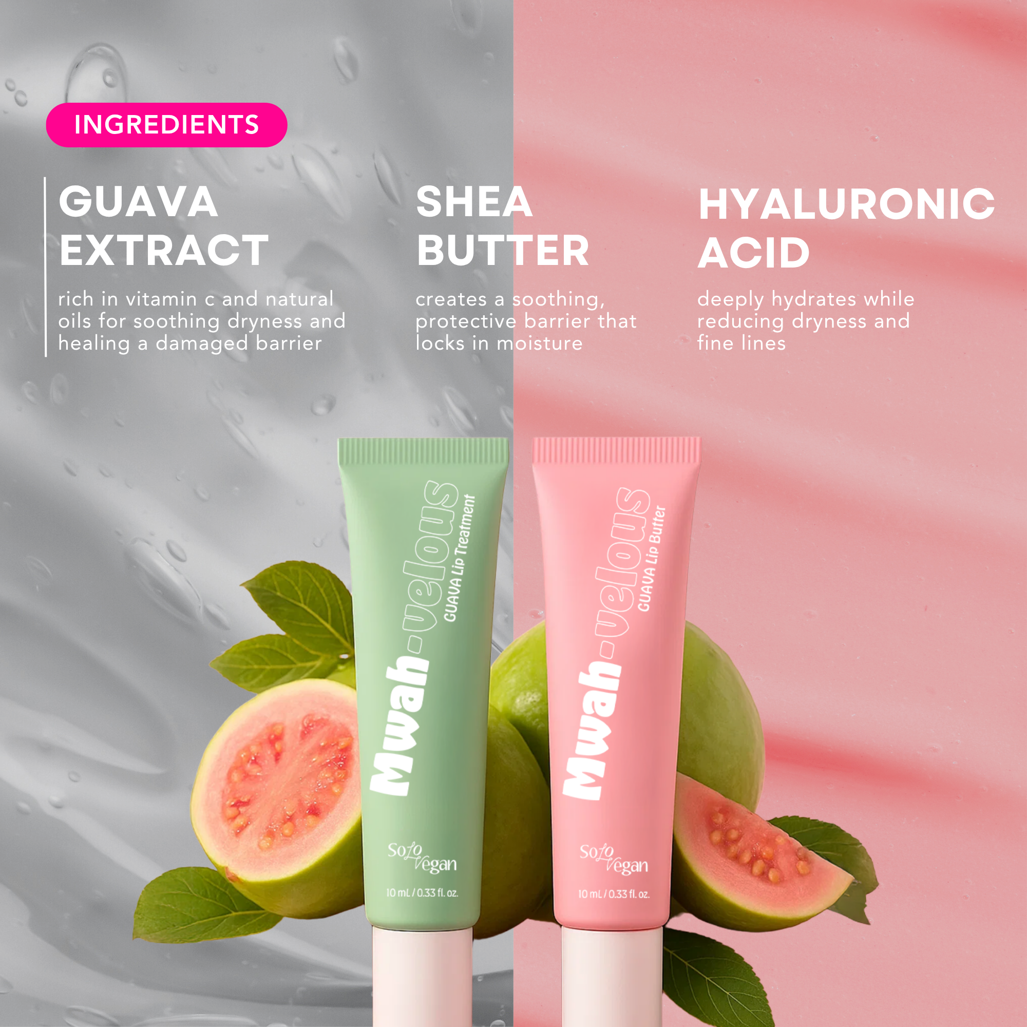 Mwah-velous Guava Lip Duo