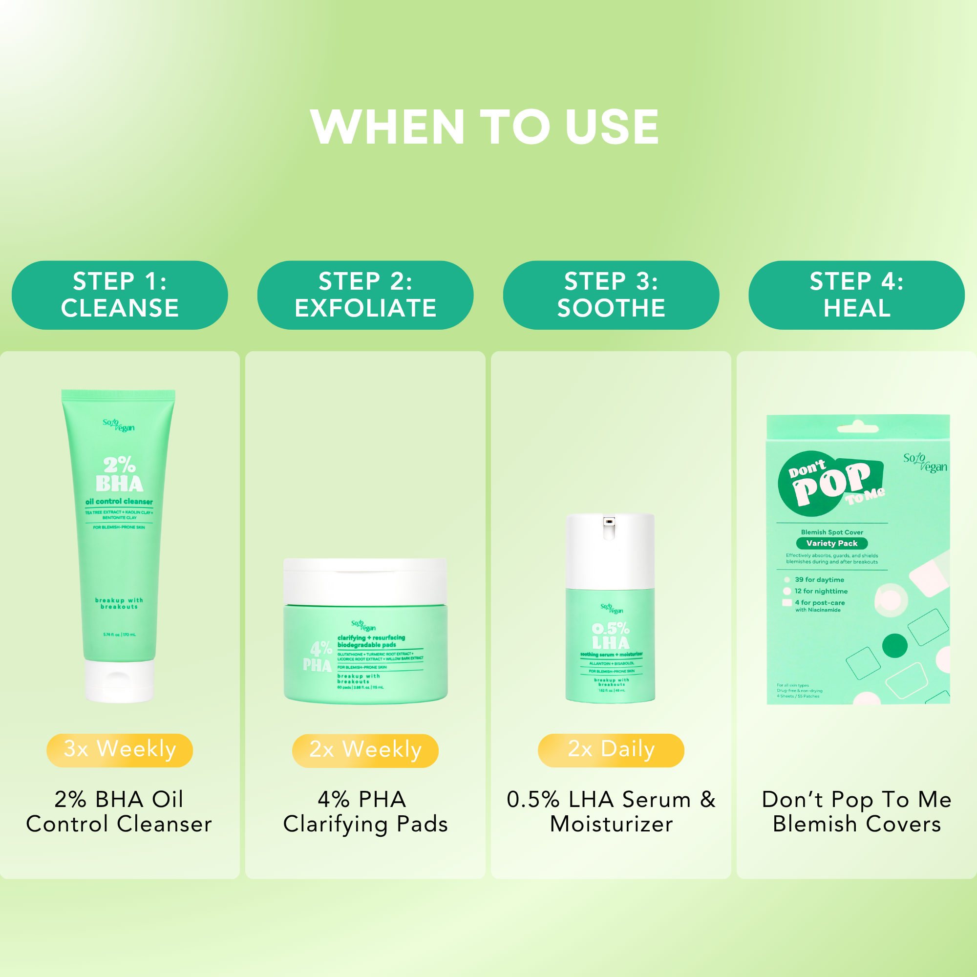 0.5% LHA Soothing Serum + Moisturizer