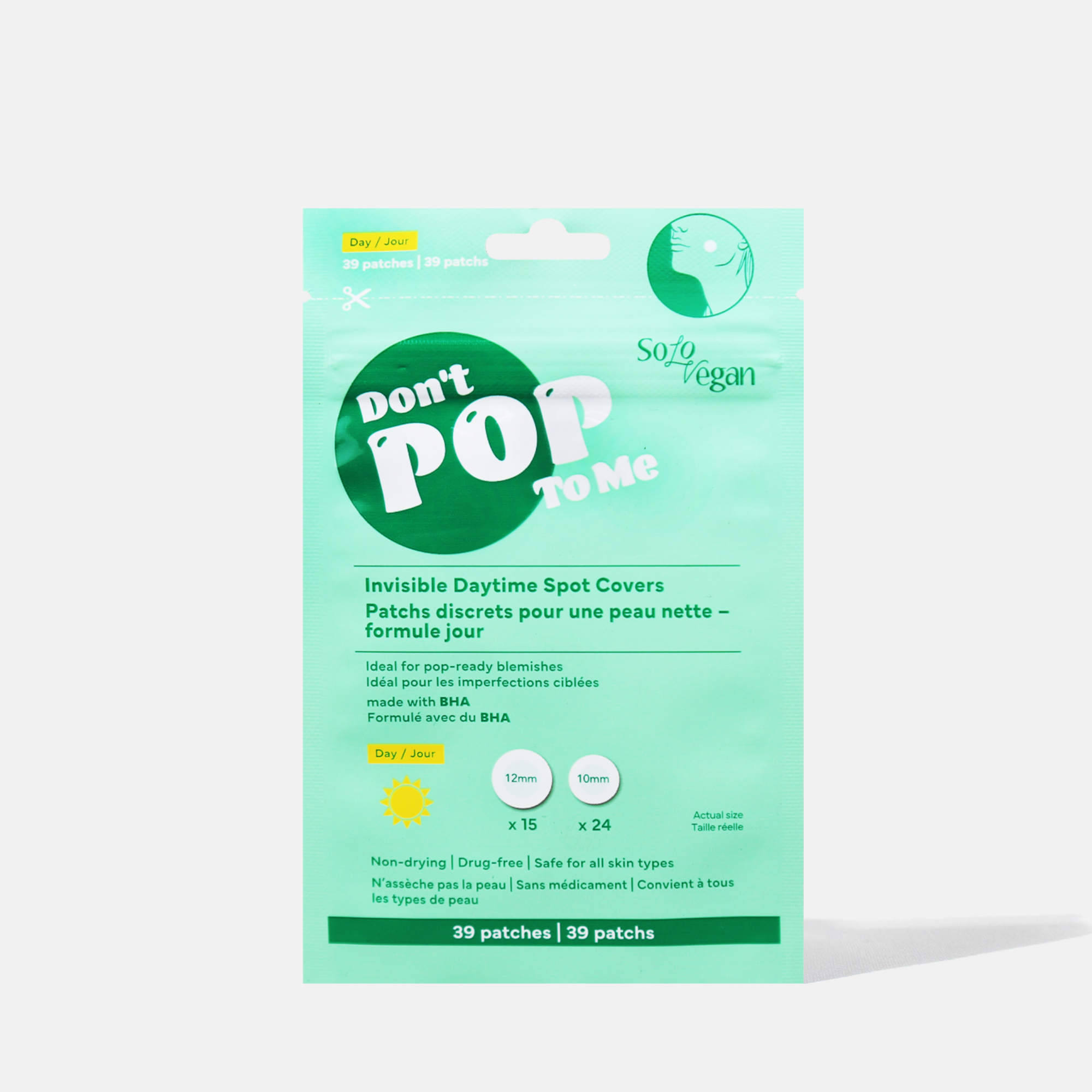 Don’t Pop to Me Deep Action Overnight Spot Covers 12ct