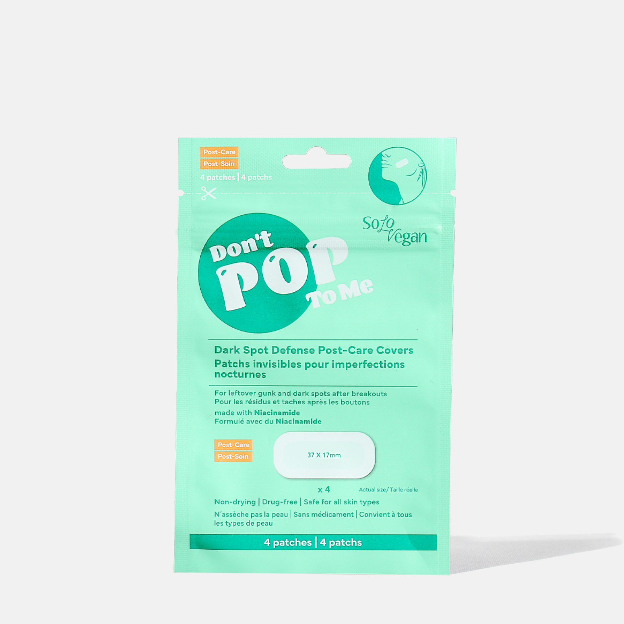Don’t Pop to Me Hyperfade Postcare Patches 4ct