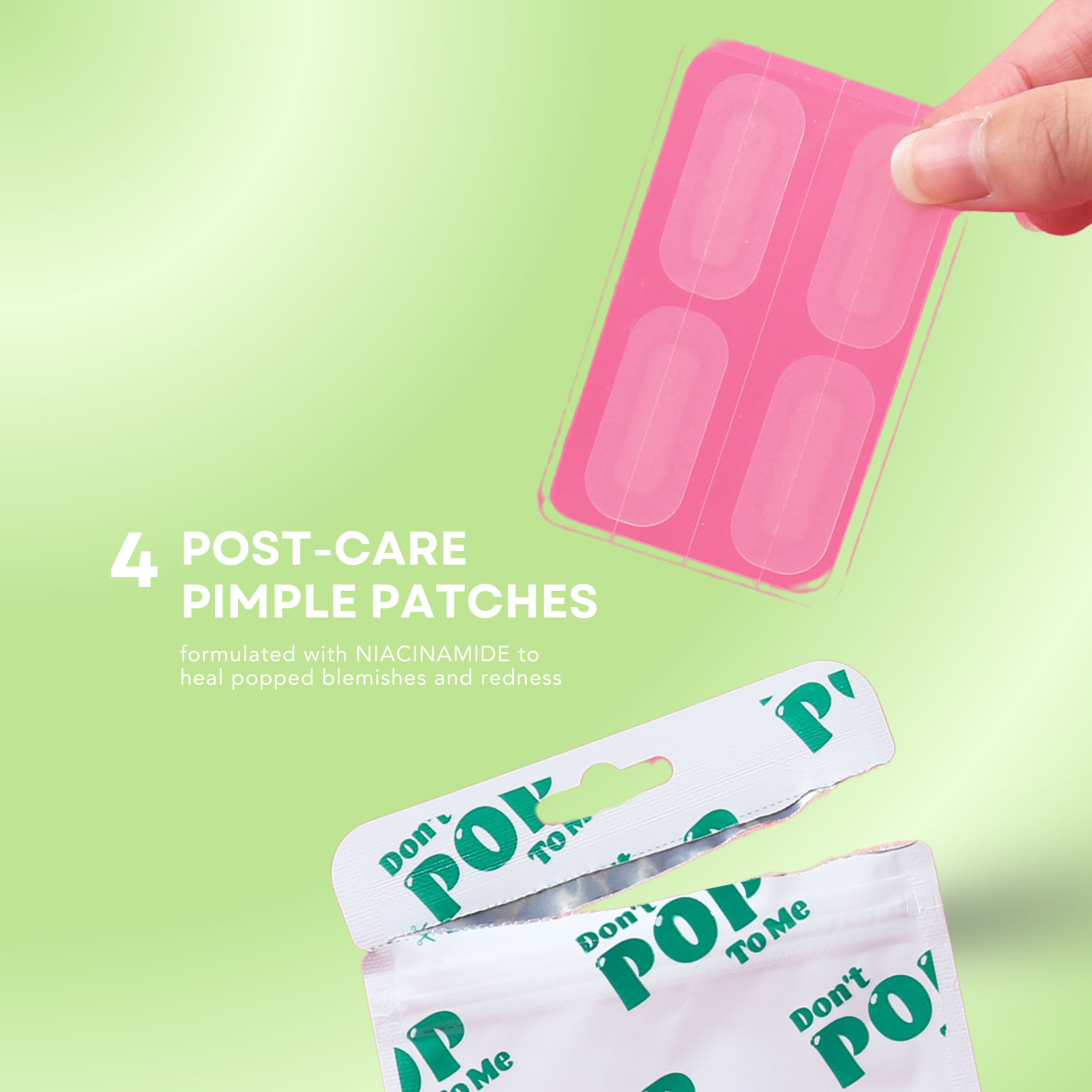 Don’t Pop to Me Hyperfade Postcare Patches 4ct