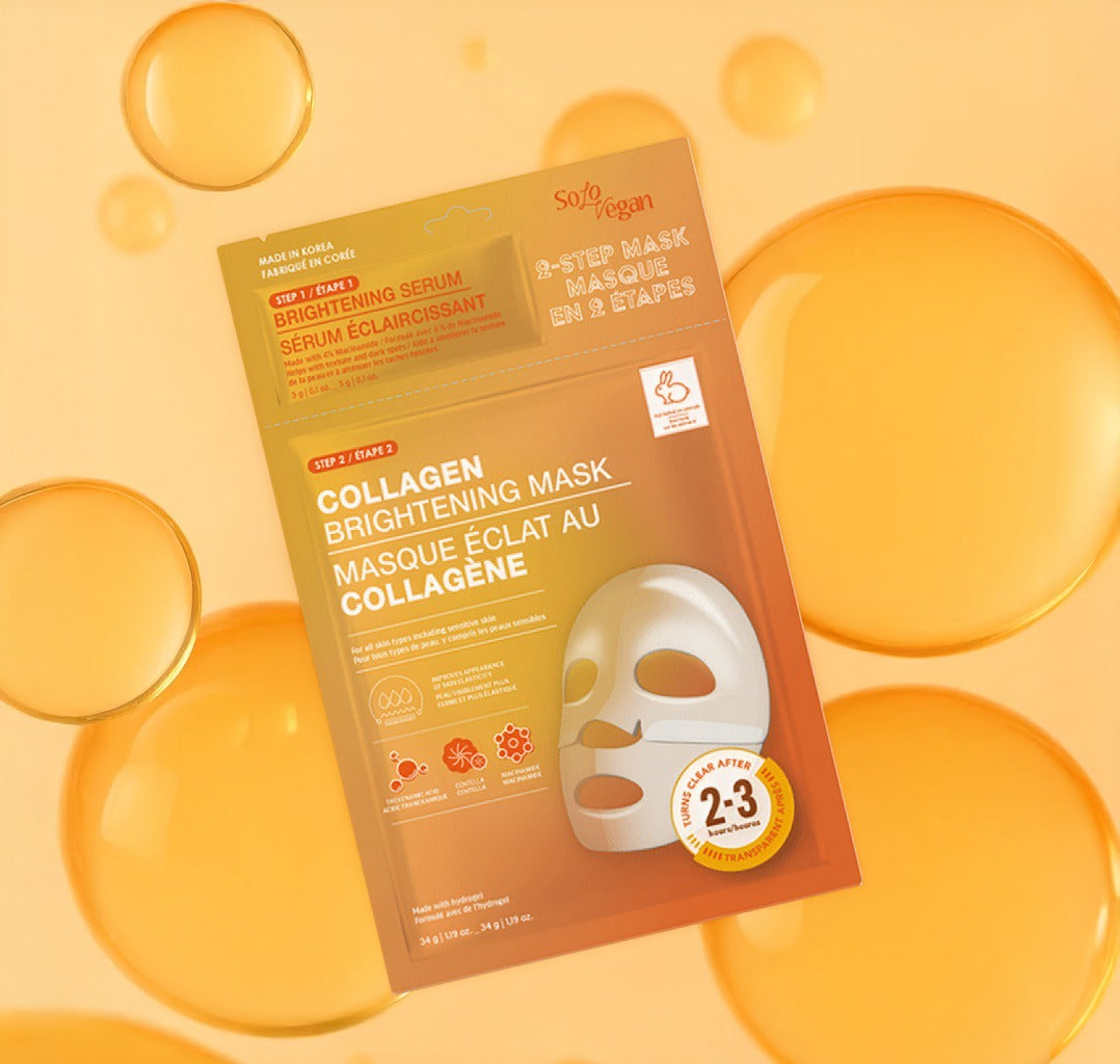 2-Step Brightening Serum + Collagen Brightening Mask