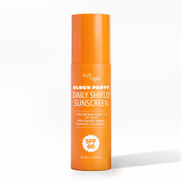 Block Party Daily Shield Sunscreen SPF 60 – SoloVegan