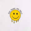 You Make Me Melt Smiley Cropped Tee